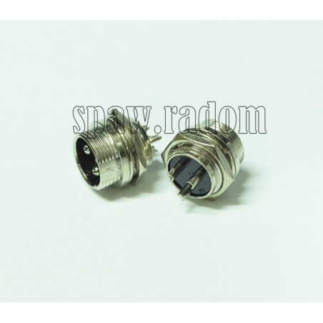 Gniazdo sterowania (męskie na urządzenie) 3pol (IM5398)