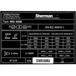 450A MIG 450M/4R SHERMAN (TEC5266) + zestawy