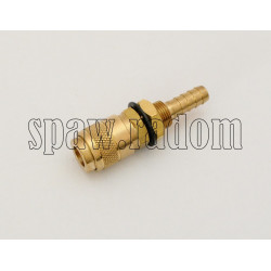 Gniazdo szybkozłącza TYP21 do przegrody na wąż 10mm kolor neutralny (NV9858)