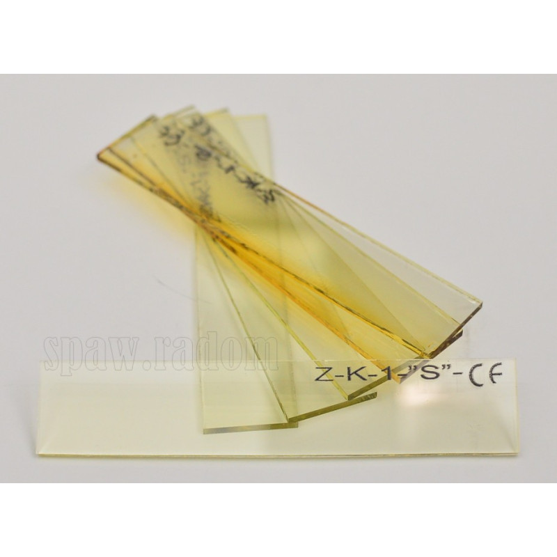 Szkło ochronne 20 x 100 powlekane żółte (IM6320)