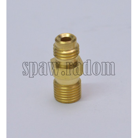 Króciec wylotowy do reduktora gwint 1/4 RH prawy (PER2030)