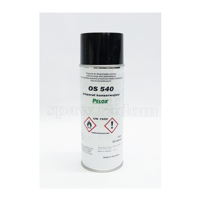 Środek konserwujący Pelox OS-540 spray 400ml (KR8552)