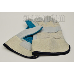 Rękawice robocze wzmocnione skórą dwoiną (W0470)