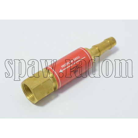 Bezpiecznik przypalnikowy acetylen/propan z króćcem 8 (IM8993)