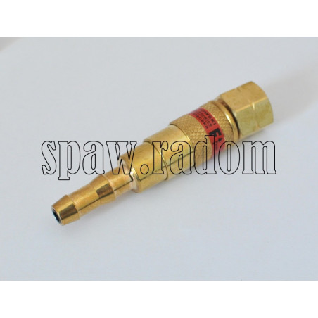 Szybkozłączka na palnik do acetylenu/gazu ziemnego/propanu SZP-F (IM0680)