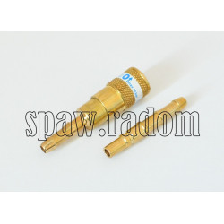 Szybkozłączka śródwężowa do tlenu/powietrza SZW-O (KR5249)