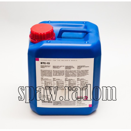 Płyn chłodzący MIG/MAG/TIG BTC-15 o pojemności 5L (B0033)