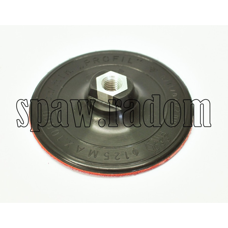 Dysk na rzep z gwintem M14 na szlifierkę - euro fi 125 (IM9533)