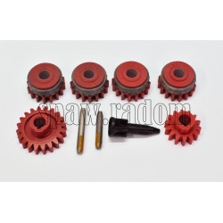 Zestaw rolek KIT fi 1,0/1,2V czerwone KEMPPI (KE8601)