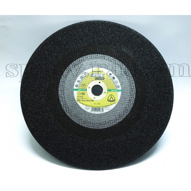 Tarcze do cięcia stali A24R Supra 350x3,5x25,4 KLINGSPOR (K1528)