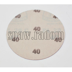 Krążek ścierny na rzep fi 125 PL 28CK S0 drewno gr 40 KLINGSPOR (K0120)