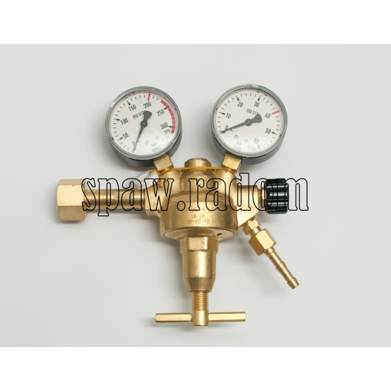 Reduktor do azotu RBAz-4-z (z zaworem odcinającym) PERUN (PER8652)