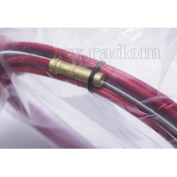 Prowadnik stalowy powlekany 5m czerwony (1,0-1,2) KEMPPI (KE5988)