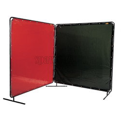 Kurtyna spawalnicza 1,74x2,34m Green WELDAS (W0327)