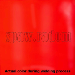 Kurtyna spawalnicza 1,74x2,34m Orange/Red WELDAS (W0326)