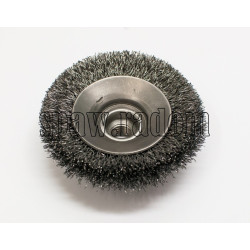 Szczotka tarczowo - kątowa fi 100 na gwint M14 (S0020)