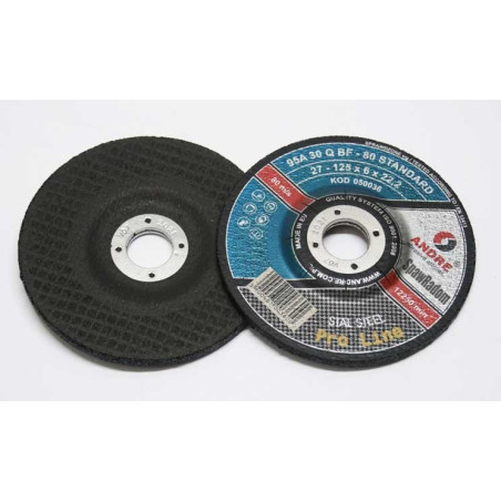 Tarcza do szlifowania metalu 125x6,0x22,2 ANDRE (A0032)