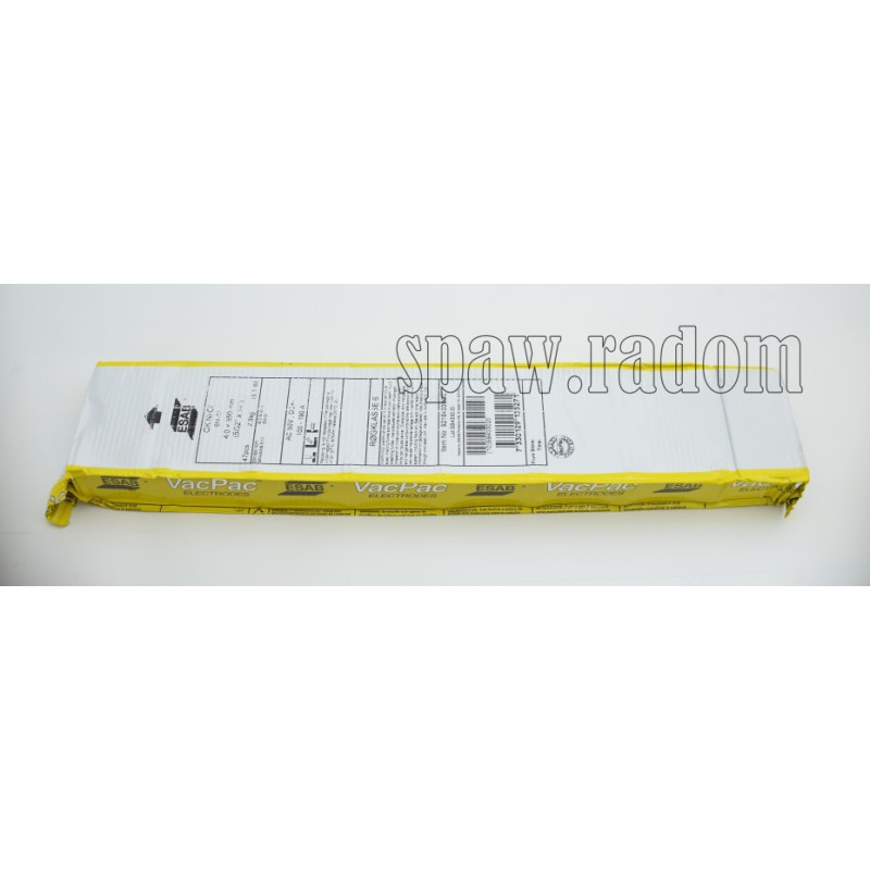 Elektroda OK 92.18 (Ni-Cl) fi 4,0 x 350mm/47szt/2,3kg ESAB (ESAB1286) (cena za paczkę)