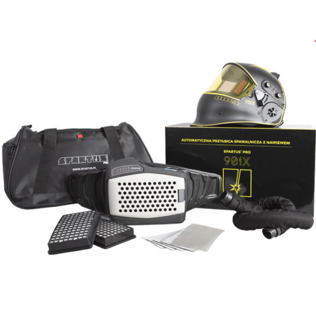 Przyłbica automatyczna SPARTUS Pro 901X 4 sensory 4-13DIN z nawiewem (NV9831)