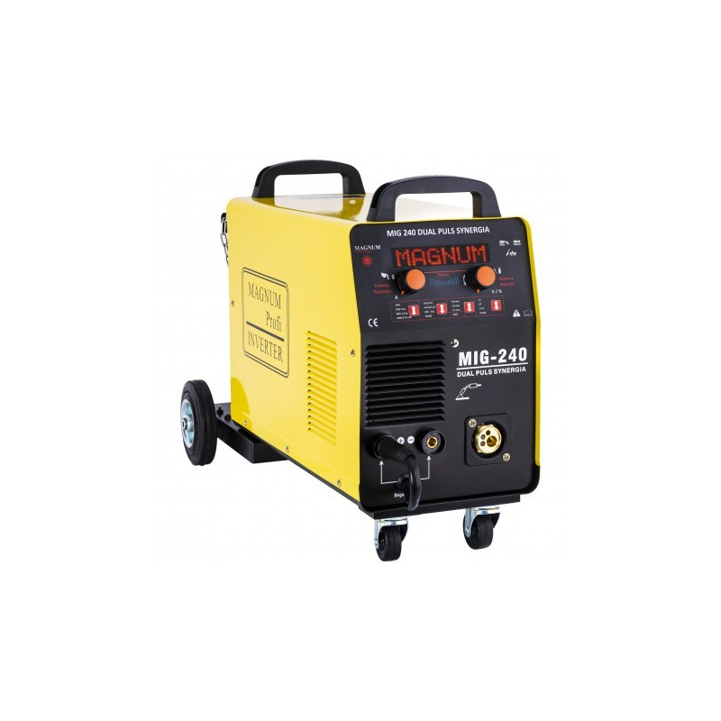 240A MIG 240 DUAL PULS SYNERGIA 230V MAGNUM (M9328)
