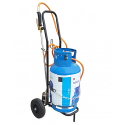 Wózek na 1 butlę gazową PB 11kg (IM0384) (cena z transportem)