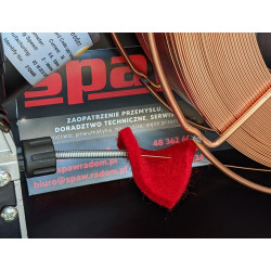 Czyścik filc czerwony do drutu stalowgo BINZEL (B9857)