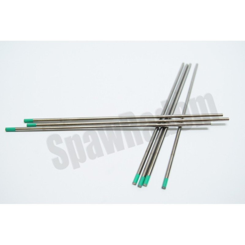 Elektroda wolframowa zielona WP fi 1,6 dł. 175mm GCE (G5410)