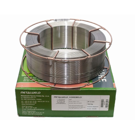 Drut proszkowy do napawania Coreweld fi 1,2/15kg 57-62HRC METALWELD (M6239)