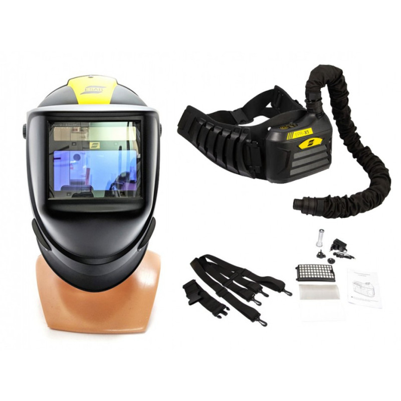 Przyłbica automatyczna G50 9-13 z uchylnym filtrem zestaw z nawiewem EPR-X1.1 (ESAB6281)
