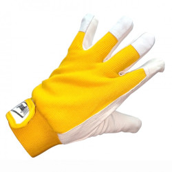 Rękawice robocze ze skóry licowej, ocieplane nr 9 (W0488)