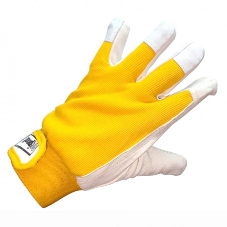 Rękawice robocze ze skóry licowej, ocieplane nr 9 (W0488)