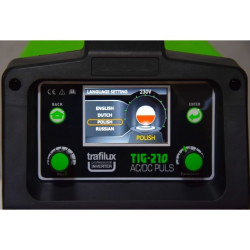 200A TIG 210 AC/DC PULS LCD TRAFILUX (T0529)