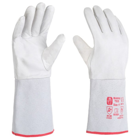 Rękawice ochronne spawalnicze MANU TEC nr 10 (IM6603)