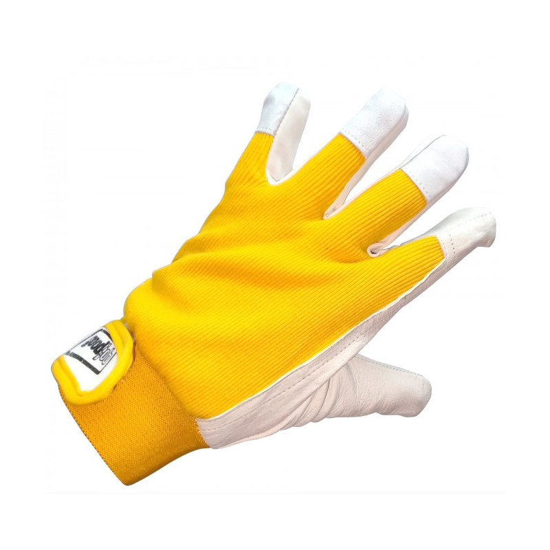 Rękawice robocze ze skóry licowej, ocieplane nr 11 (W0489)