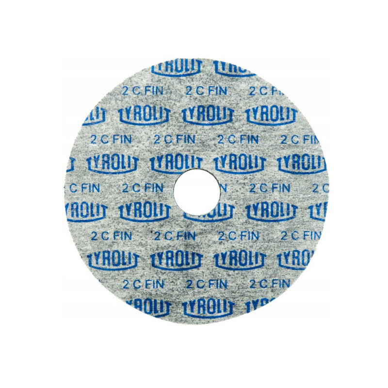 Dysk / włóknina sprasowana UW 125x6x22 P 2S-FINE TYROLIT (T0021)