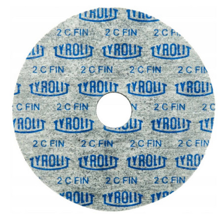 Dysk / włóknina sprasowana UW 125x6x22 P 3S-FINE TYROLIT (T0543)