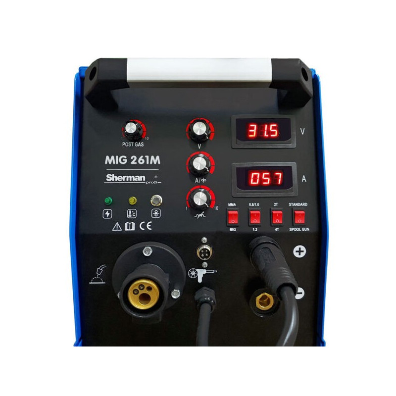 250A MIG 261M/4R (230V/400V) SHERMAN (TEC0826) + zestawy