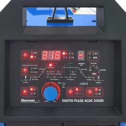 315A Spawarka inwertorowa DIGITIG 315GD pulse AC/DC SHERMAN (TEC9370) + zestawy