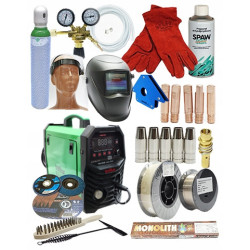 200A TRAFIMIG 210 VARIO MIG/MMA/TIG LIFT Synergia TRAFILUX (T0547) + zestawy