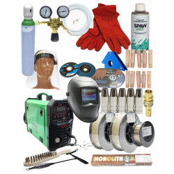 200A TRAFIMIG 210 VARIO MIG/MMA/TIG LIFT Synergia TRAFILUX (T0547) + zestawy