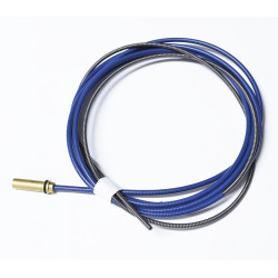 Prowadnik stalowy powlekany 3m niebieski (0,6-0,8) pasujący do KEMPPI (NV0510)