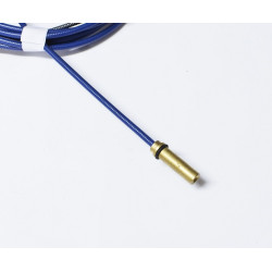 Prowadnik stalowy powlekany 4,5m niebieski (0,6-0,8) pasujący do KEMPPI (NV0513)