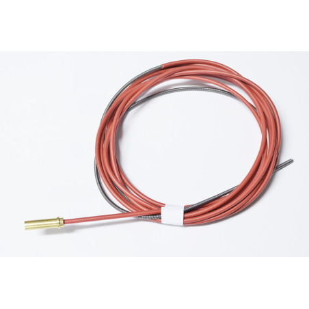 Prowadnik stalowy powlekany 3m czerwony (1,0-1,2) pasujący do KEMPPI (NV0511)