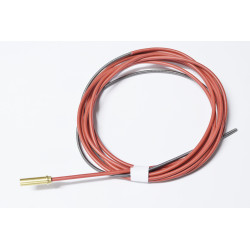 Prowadnik stalowy powlekany 4,5m czerwony (1,0-1,2) pasujący do KEMPPI (NV0514)