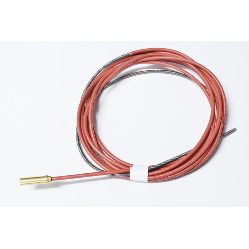 Prowadnik stalowy powlekany 4,5m czerwony (1,0-1,2) pasujący do KEMPPI (NV0514)