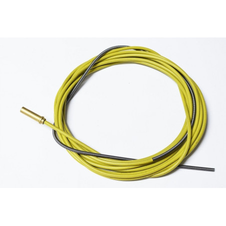Prowadnik stalowy powlekany 3m żółty (1,6) pasujący do KEMPPI (NV0512)