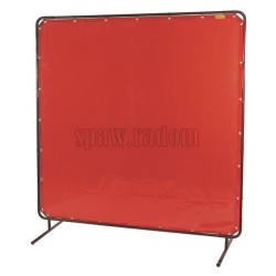 Kurtyna spawalnicza 1,74x2,34m Orange/Red WELDAS (W0326)