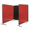 Kurtyna spawalnicza 1,74x2,34m Orange/Red WELDAS (W0326)