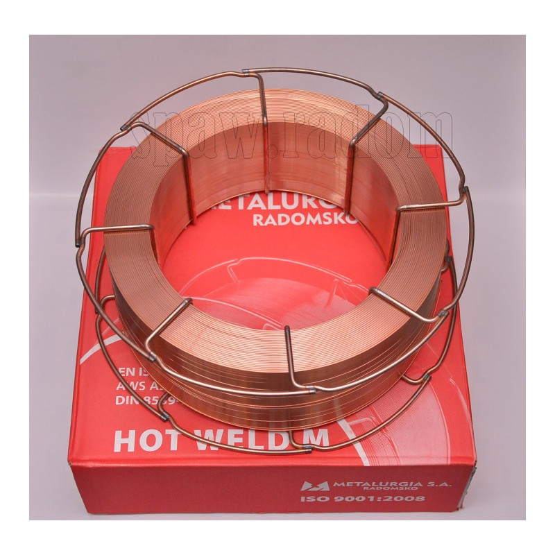 Drut do spawania SG2 1,0/15kg HOT WELD M METALURGIA (M0075)