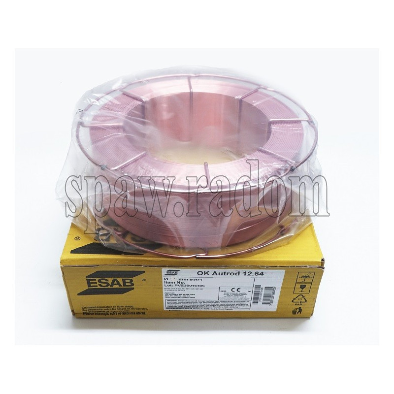 Drut do spawania SG3 OK AUTROD 12.64 1,2/18kg ESAB (ESAB5487)